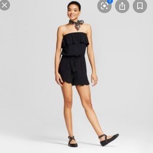 Mission black romper